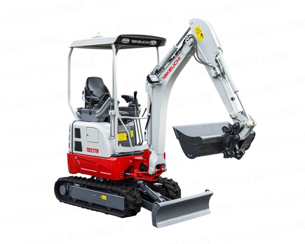 Takeuchi TB217 R Minigraver 2 ton
