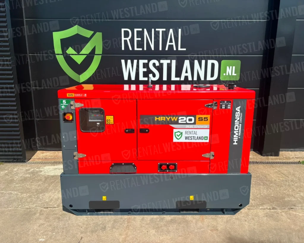 Aggregaat Stage V – 20 KVA 230/400